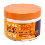 ماسک مو تقویتی دیپ کاندیشنینگ روغن هسته انگور کنتو Cantu grapeseed Strengthening treatment masque