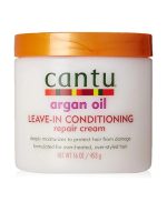 آبرسان نرم کننده کنتو آرگان Cantu argan leave in conditioning repair cream - تصویر 2
