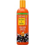 شامپو تقویت کننده آکای بری و کراتین کرم اف نیچر Strengthening Shampoo by Creme of Nature, Acai Berry and Keratin