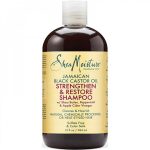 شامپو تقویتی و بازسازی کننده کرچک شی مویسچر Shea Moisture Jamaican Black Castor Oil Strengthen & Restore Shampoo