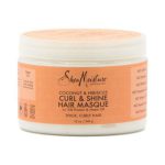 ماسک مو کرل اند شاین شی مویسچر SheaMoisture Curl & Shine Hair Masque with Silk Protein & Neem Oil
