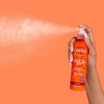 اسپری هولد اند شاین کنتو Cantu Shea Butter Coconut Oil Shine and Hold Mist