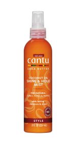 اسپری هولد اند شاین کنتو Cantu Shea Butter Coconut Oil Shine and Hold Mist - تصویر 2