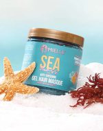 ماسک ضد ریزش ژله ای خزه ایرلندی مایلMielle Organics Sea Moss Anti-Shedding Curl Gel Hair Masque