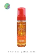 موس حالتدهنده شاین دهنده آرگان کرم اف نیچر Creme of Nature Argan Oil Foaming Mousse Style & Shine