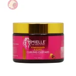 کاسترد موهای فر انار و عسل مایل Mielle Organics Pomegranate & Honey Sculpting Custard