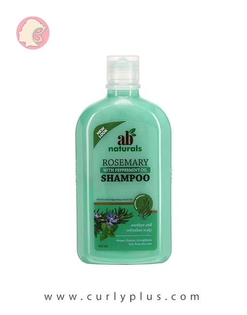 ab naturals rosmary shampoo شامپو رزماری و نعنا آ. ب نچرالز AB Naturals Rosemary and Peppermint Shampoo - تصویر 1