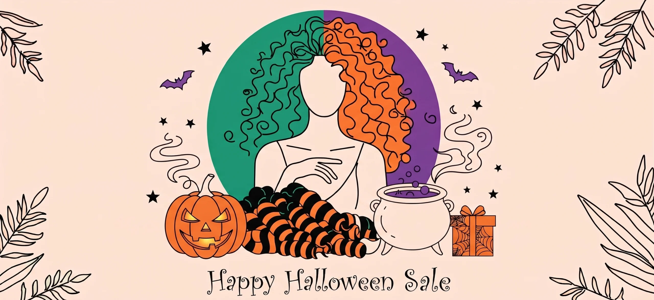 happy halloween sale