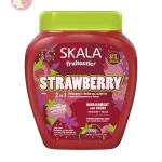 کرم موی ترمیم کننده و آبرسان توت فرنگی اسکالا Skala Fruitastic Strawberry Hair Treatment